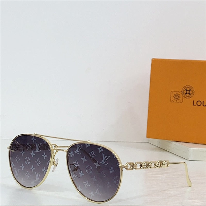 Louis Vuitton My LV Chain Pilot Z1539E Sunglasses  ✨ - buyonlinebehappy