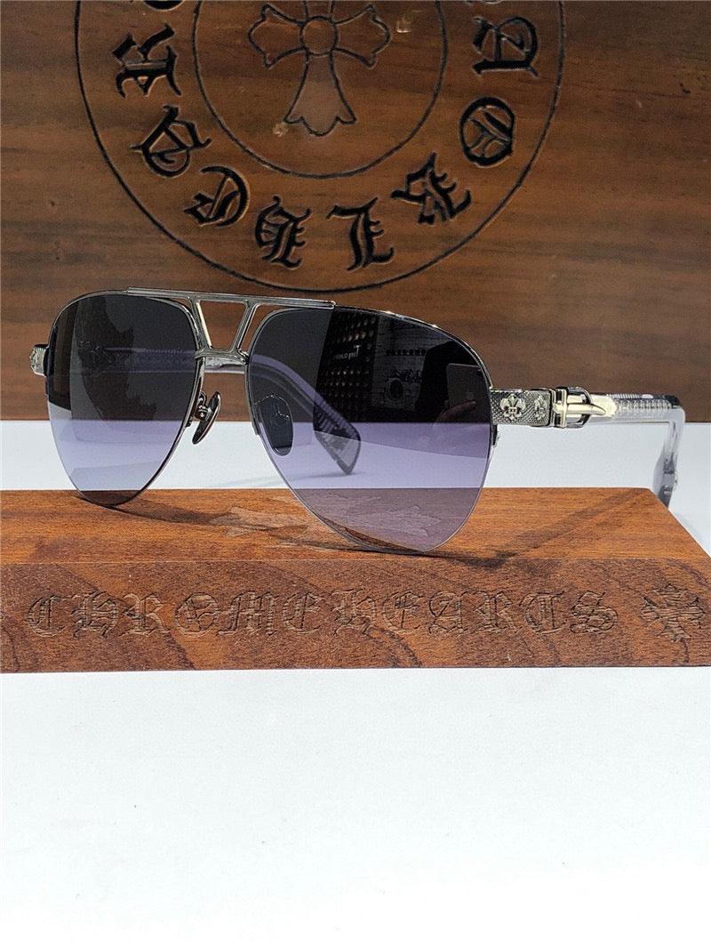 CHROME HEARTS CRH8253 men's Sunglasses ⚜️ - buyonlinebehappy