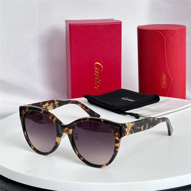 Cartier Acetate frame Women's Sunglasses CT0438SA  🐆 - buyonlinebehappy