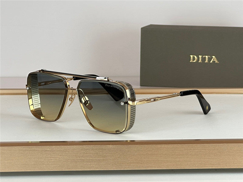 Dita Eyewear LIMITED EDITION Mach Six square-frame Men's Sunglasses 👑 - buyonlinebehappy