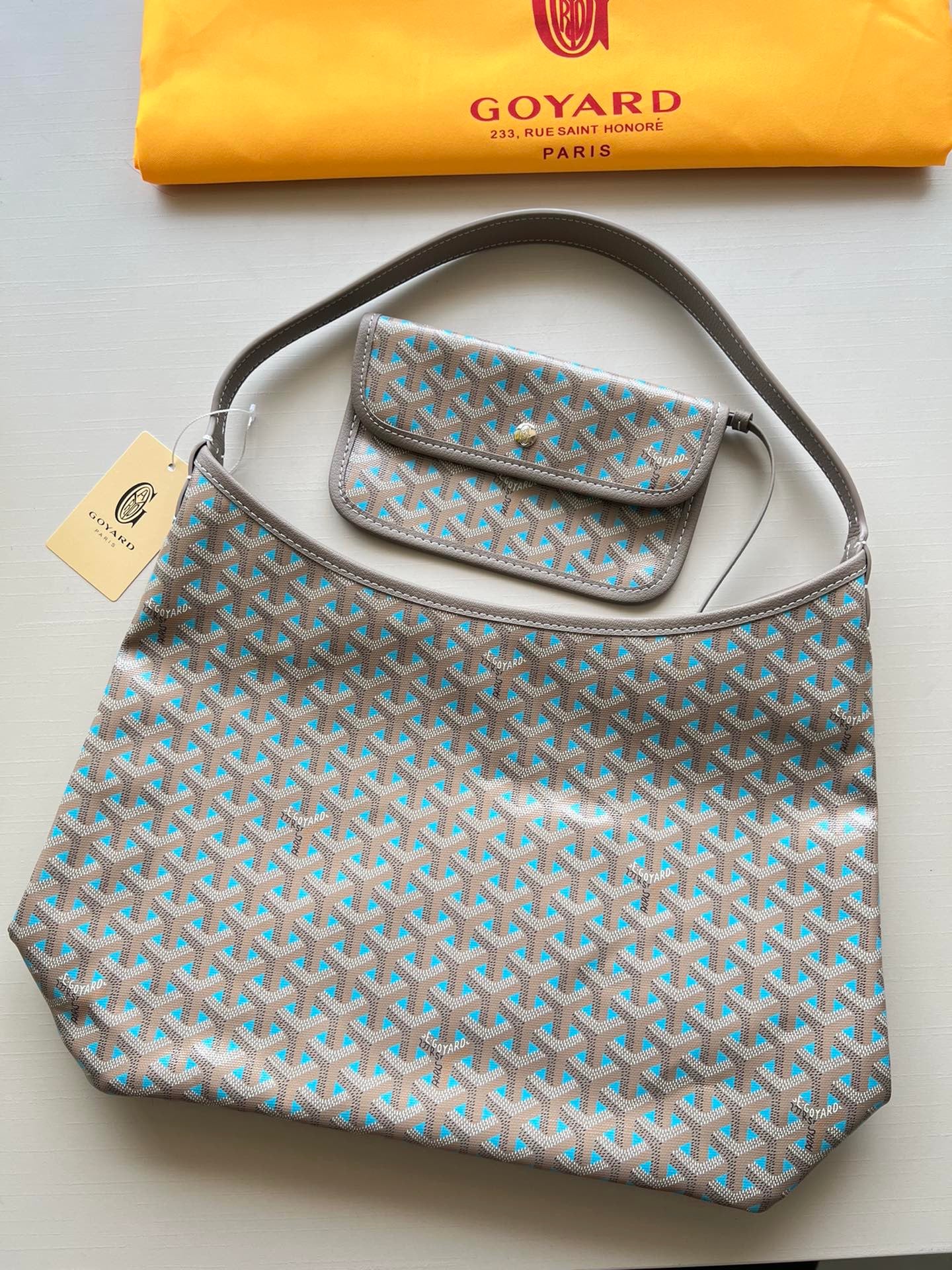 Goyard Bohème Hobo Bag 42cm ✨ - buyonlinebehappy