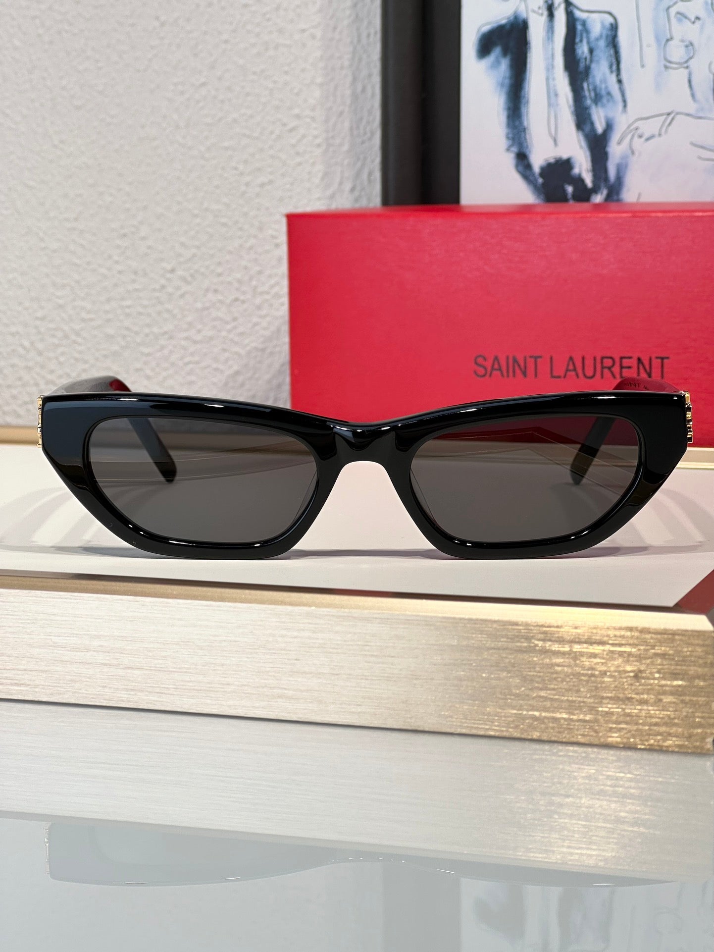 -  YSL Saint Laurent SL M126 cat-eye sunglasses ✨ - buyonlinebehappy