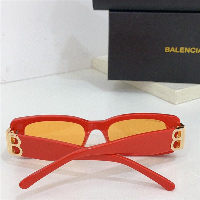 Balenciaga Eyewear Dynasty rectangle-frame sunglasses Unisex🖤 - buyonlinebehappy