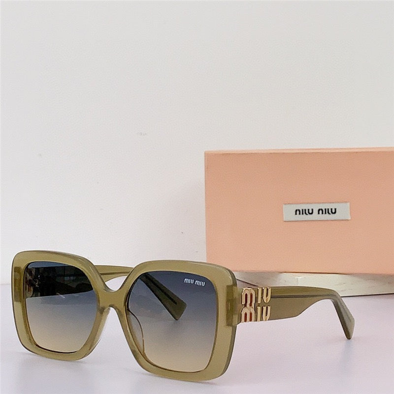 Miu Miu 2024 Glimpse Square frame Acetate - 54 -10YS Women's Sunglasses✨ - buyonlinebehappy