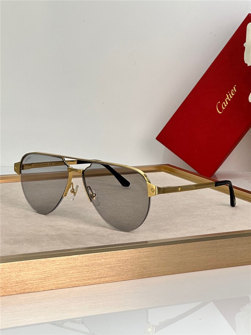 Cartier CT0386S 003 Sunglasses Men's $1295  ✨ - buyonlinebehappy