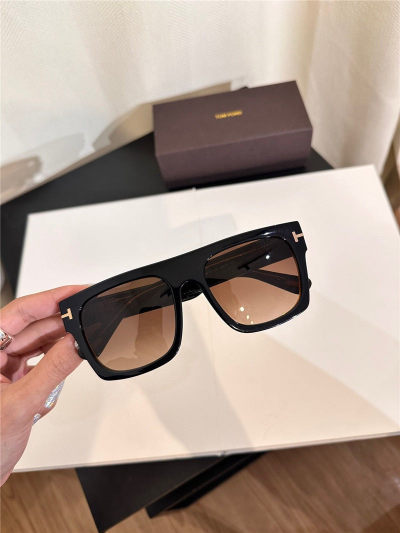 TOM FORD FAUSTO TF0711 Rectangular Sunglasses ✨ - buyonlinebehappy