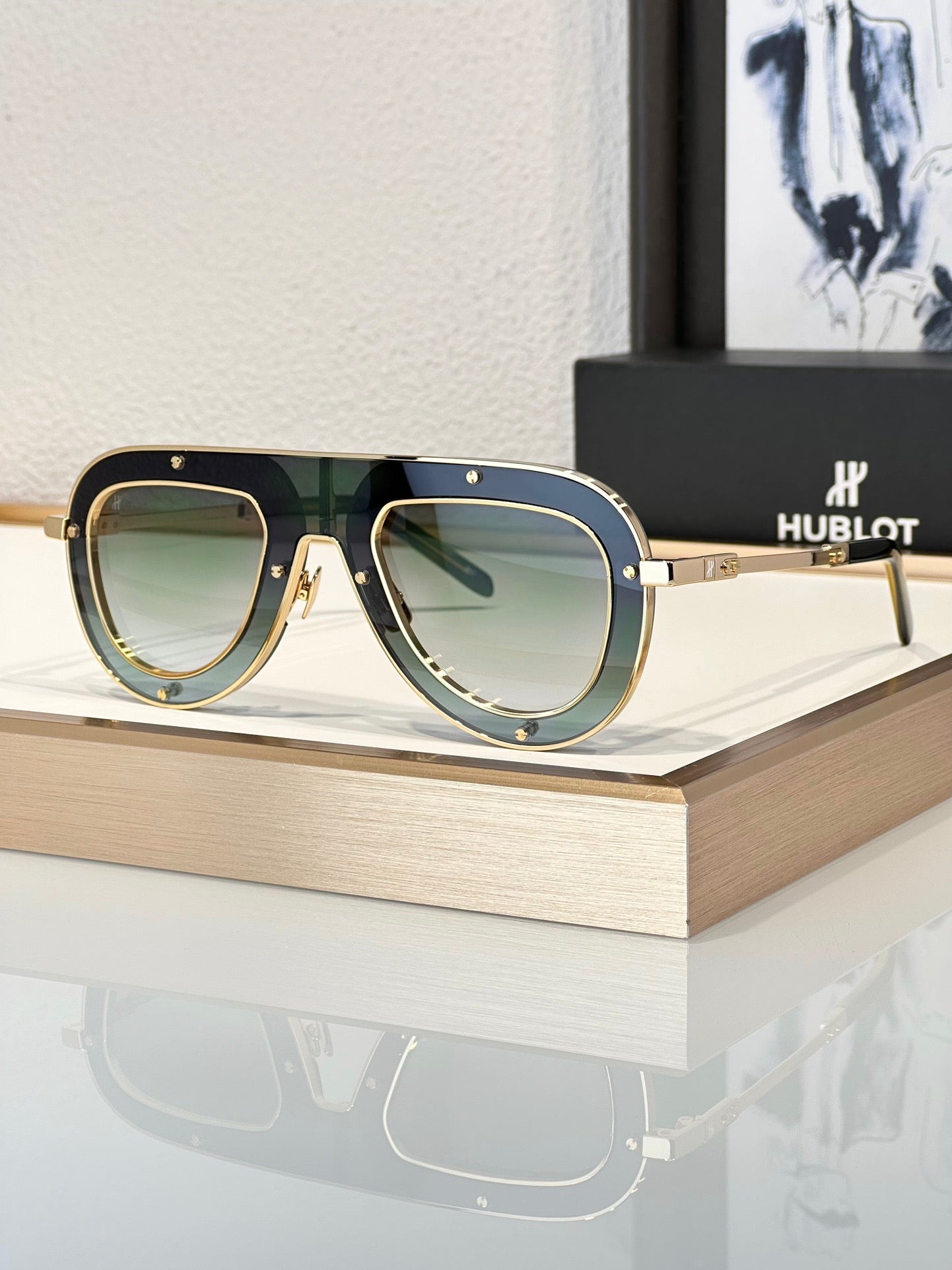 HUBLOT H096 POLARISED Light Mirror Zeiss Lenses🔱 - buyonlinebehappy