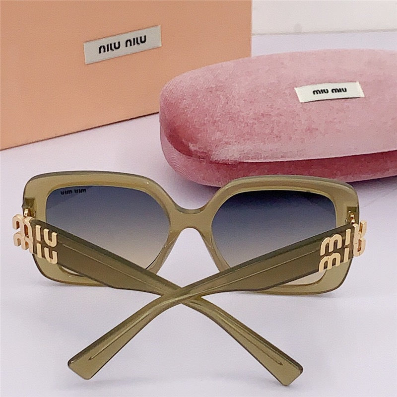 Miu Miu 2024 Glimpse Square frame Acetate - 54 -10YS Women's Sunglasses✨ - buyonlinebehappy