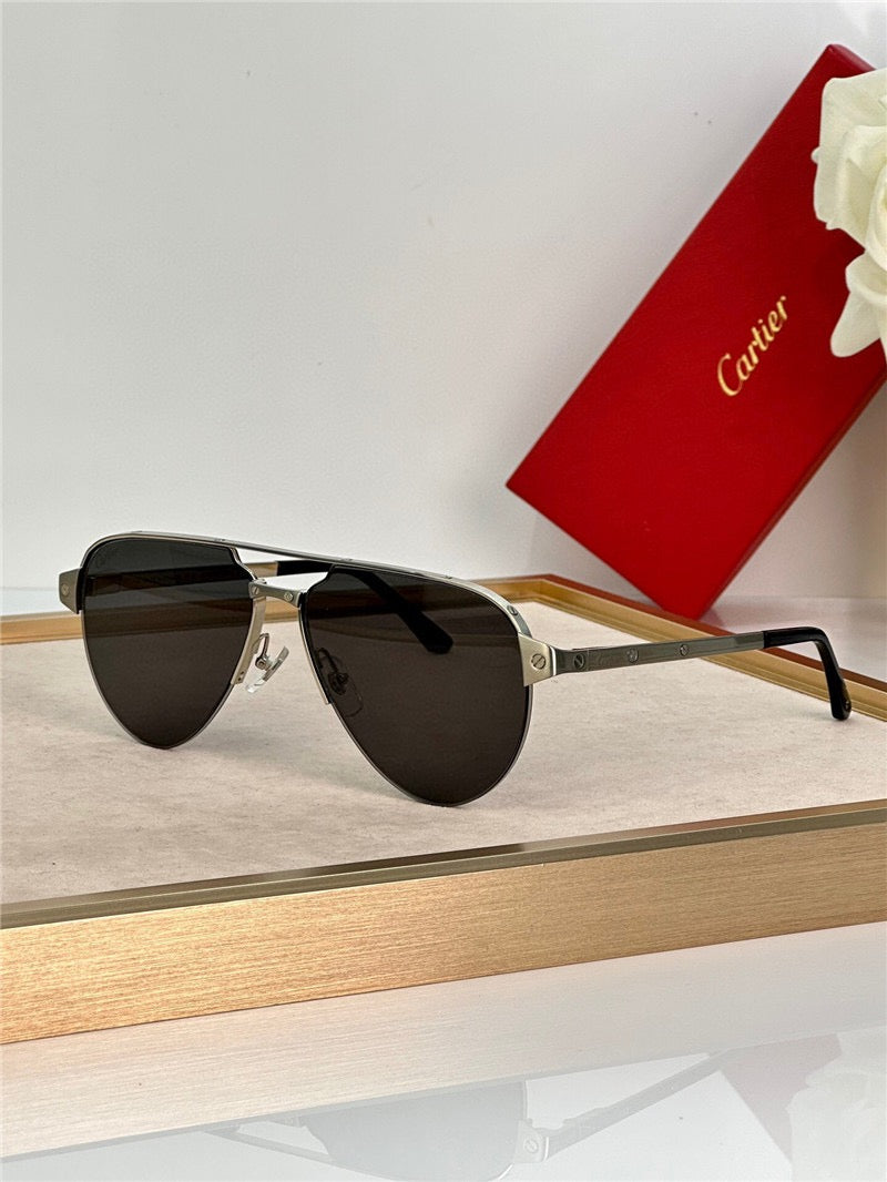 Cartier CT0386S 003 Sunglasses Men's $1295  ✨ - buyonlinebehappy