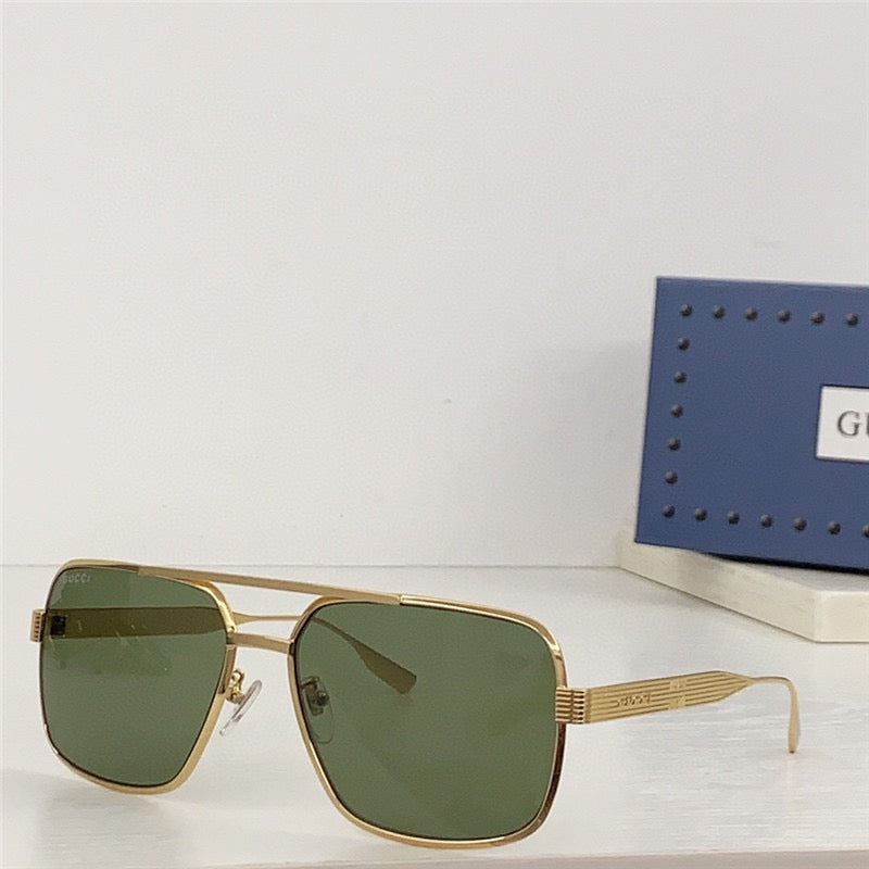 New Season Gucci 1512S Eyewear Rectangle frame Sunglasses  ✨ - buyonlinebehappy