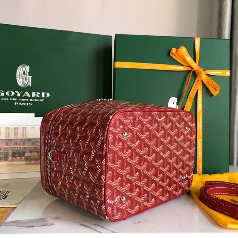 Goyard Muse Vanity Case In Goyardine Canvas 11 colors ✨ - buyonlinebehappy