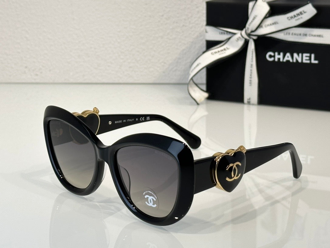 CHANEL Butterfly 5517 1459/S3 Women's Sunglasses 🖤 - buyonlinebehappy