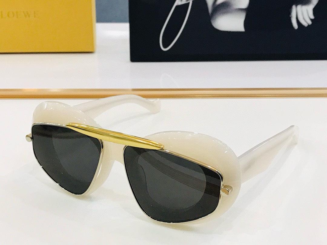 2024 New Season LOEWE Cateye double frame sunglasses in acetate and metal✨ - buyonlinebehappy