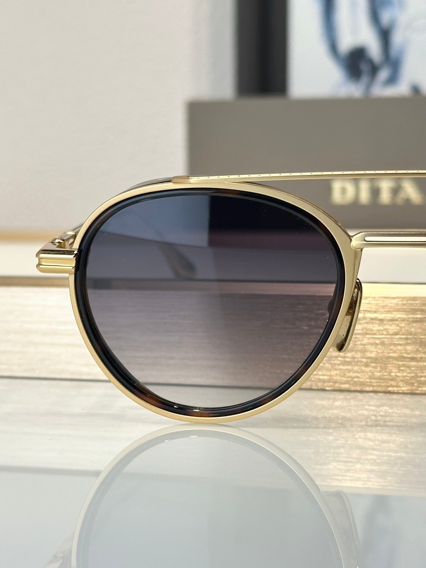 Dita Eyewear  Dita Epiluxury EPLX.4 DES 004 01 Interchangeable Sides Limited Edition Polarised Sunglasses 🔱 - buyonlinebehappy