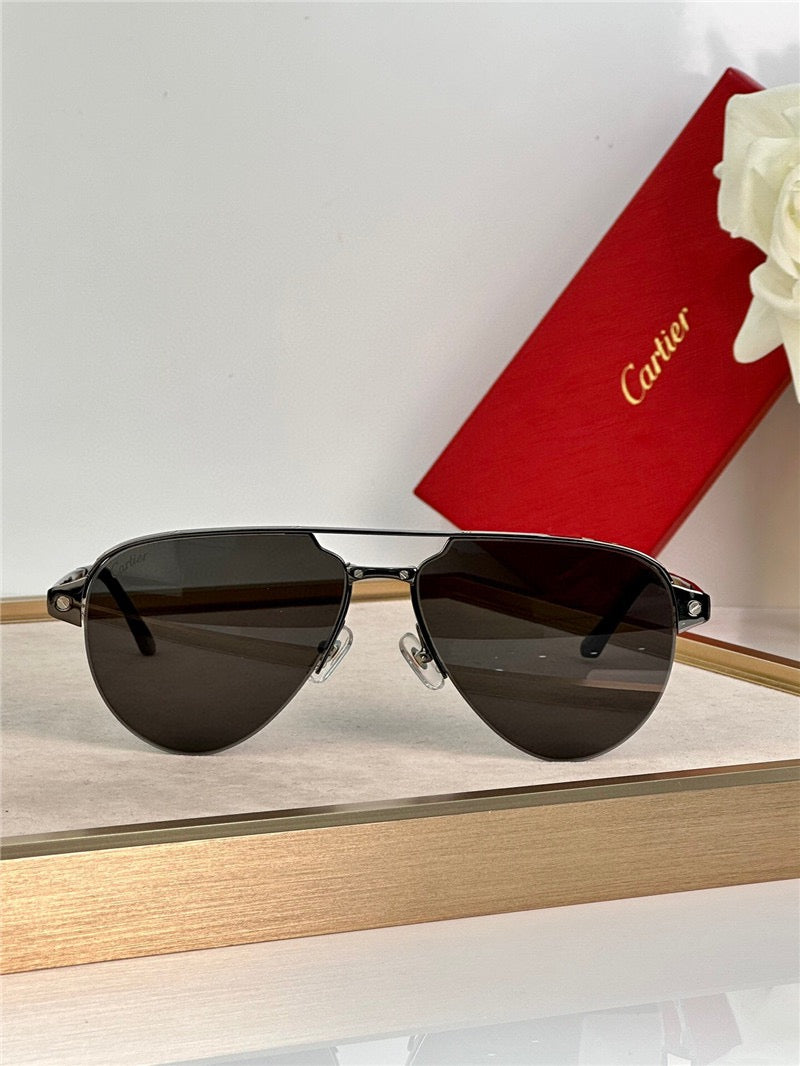 Cartier CT0386S 003 Sunglasses Men's $1295  ✨ - buyonlinebehappy