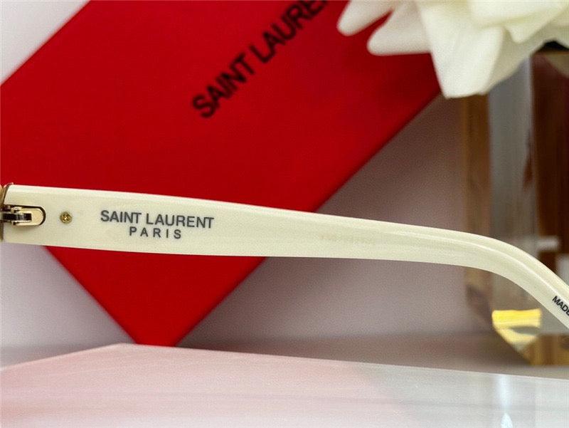 Saint Laurent Women's Monogram Hinge Narrow Cat Eye Sunglasses Women's ✨ - buyonlinebehappy