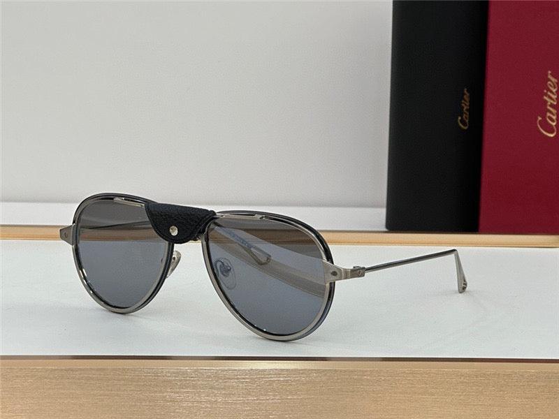 Cartier 0242 S 004 3 Colors 60mm Unisex Sunglasses ✨ - buyonlinebehappy