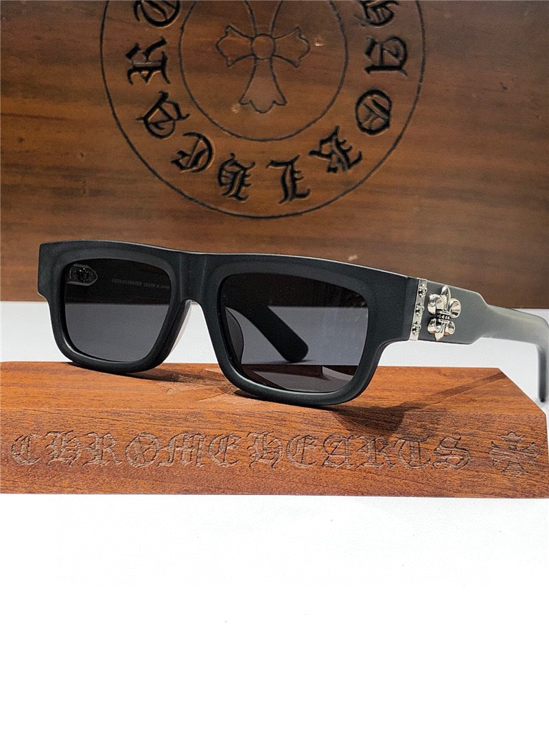 Chrome Hearts CRH 8216 Unisex Sunglasses⚜️ - buyonlinebehappy