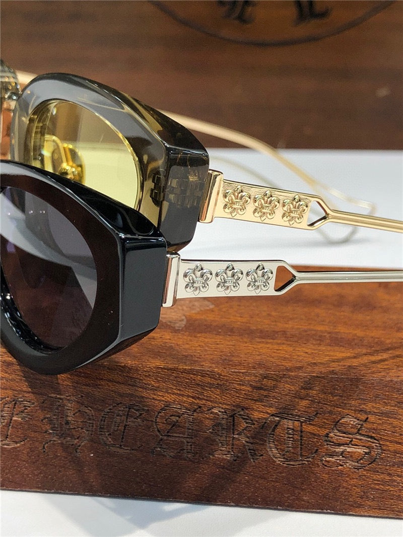 Chrome Hearts Sunglasses Frame Call CRH8259 Women's Sunglasses  ✨ - buyonlinebehappy