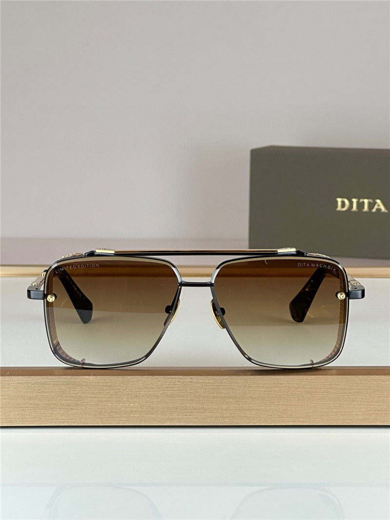 Dita Eyewear LIMITED EDITION Mach Six square-frame Men's Sunglasses 👑 - buyonlinebehappy