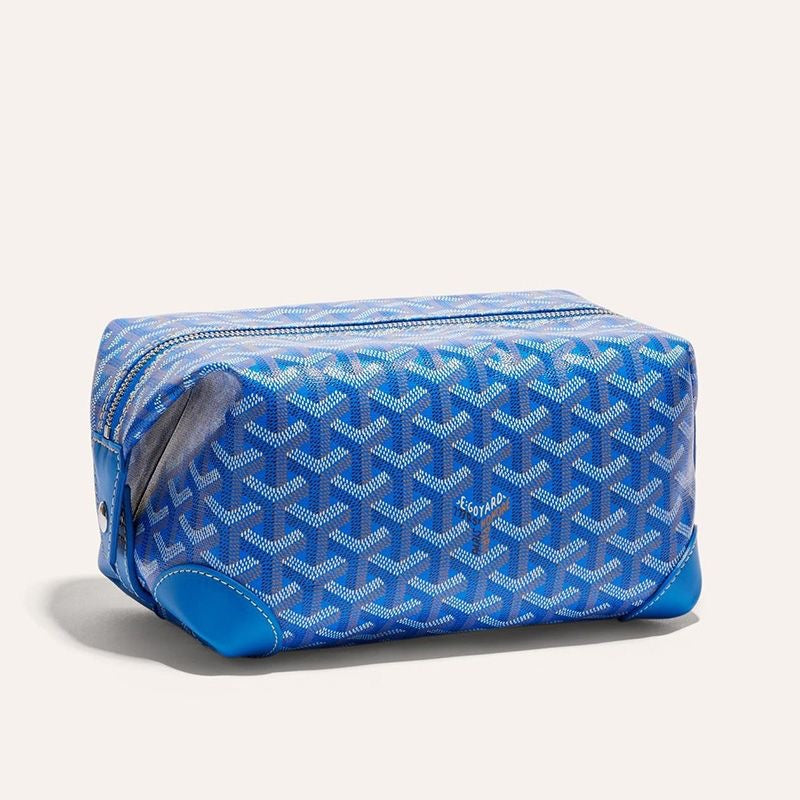 Goyard Bowling 25 Toiletry Bag In Goyardine Canvas✨ - buyonlinebehappy