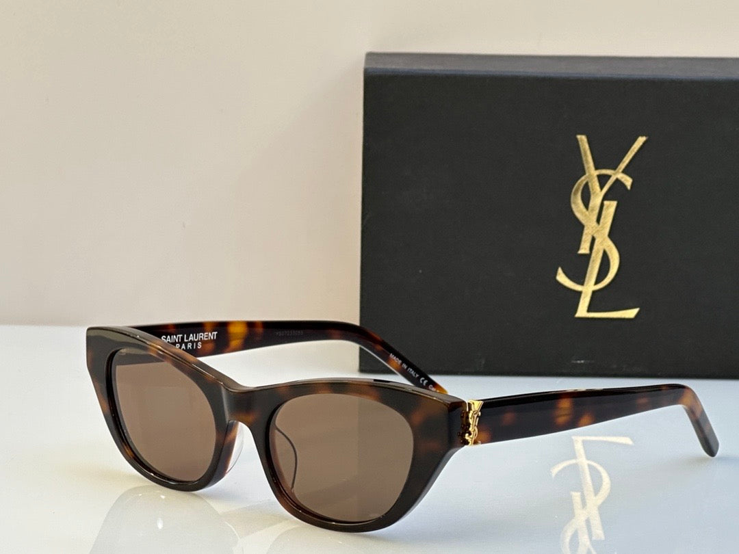 YSL  Saint Laurent Women's Cat Eye Sunglasses SL M80🖤 - buyonlinebehappy