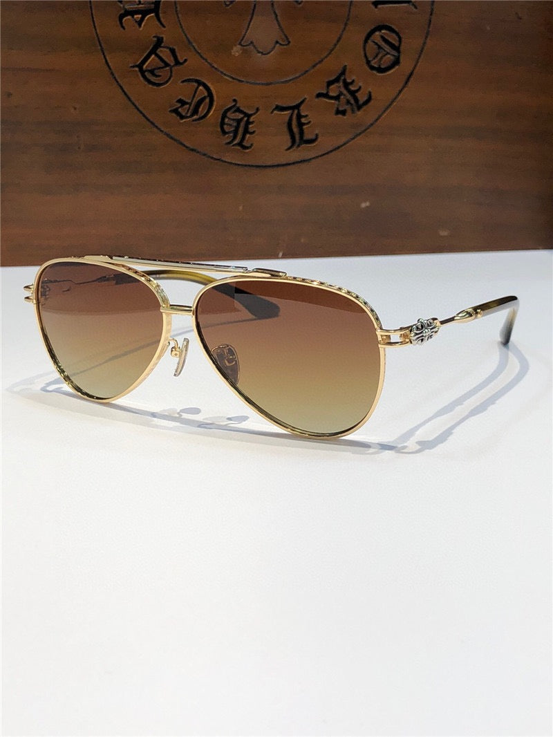 Chrome Hearts 8186 square-frame tinted sunglasses ⚜️ - buyonlinebehappy