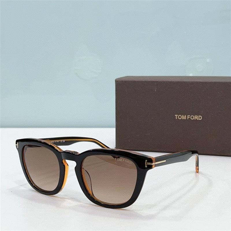 TOM FORD SOFT ROUND HORN SUNGLASSES {RETAIL PRICE $1690} - buyonlinebehappy