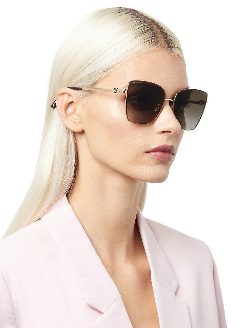 Jimmy Choo REYES/S Sunglasses with Glitter women's ✨ - buyonlinebehappy