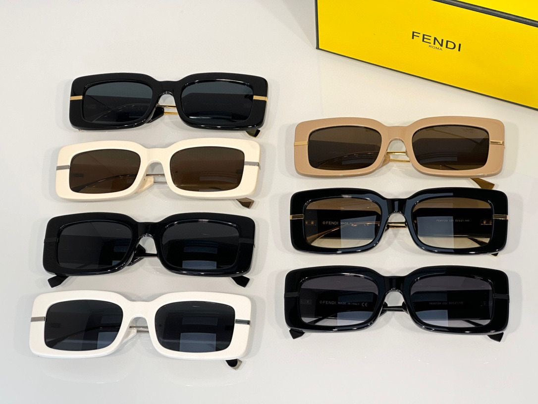 Fendi Women's Acetate Square 7 Colors Fe40133I Sunglasses✨ - buyonlinebehappy