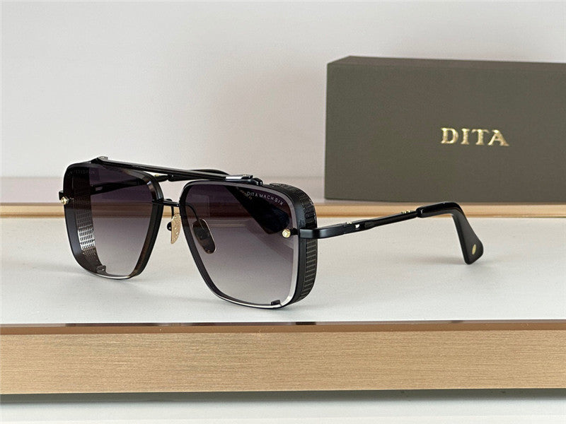 Dita Eyewear LIMITED EDITION Mach Six square-frame Men's Sunglasses 👑 - buyonlinebehappy