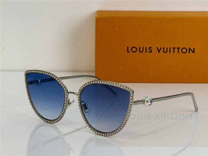 Louis Vuitton Z1995U LV Pearl Cat Eye Sunglasses✨ - buyonlinebehappy