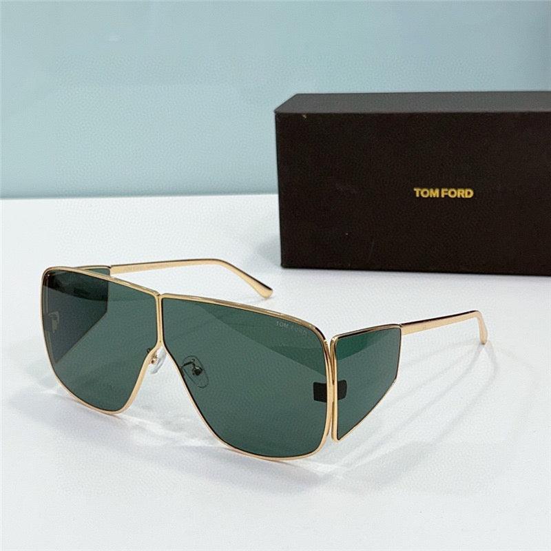 Tom Ford SPECTOR TF0708 Oversize Sunglasses ✨ - buyonlinebehappy