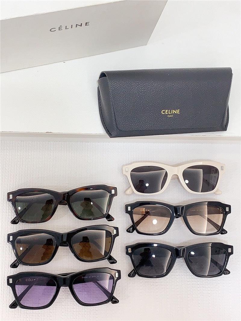 CELINE Rectangular Cat Eye Sunglasses CL40058I Women's Acetate ✨ - buyonlinebehappy