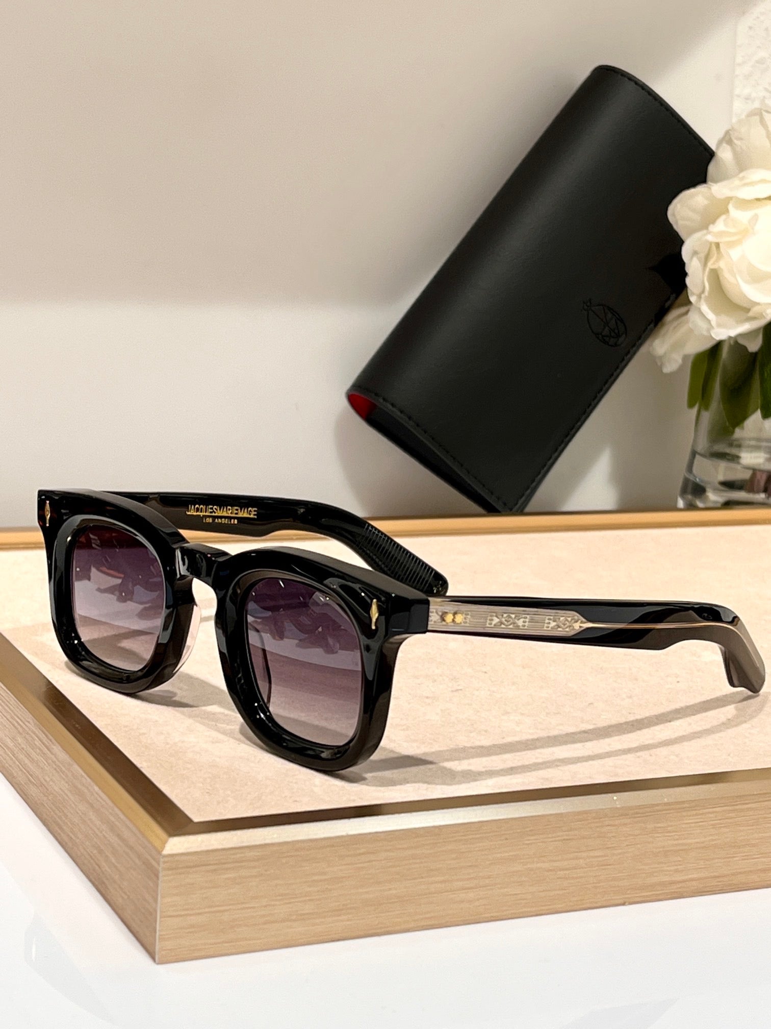 Jacques Marie Mage DEVAUX 43 mm Sunglasses ✨ - buyonlinebehappy