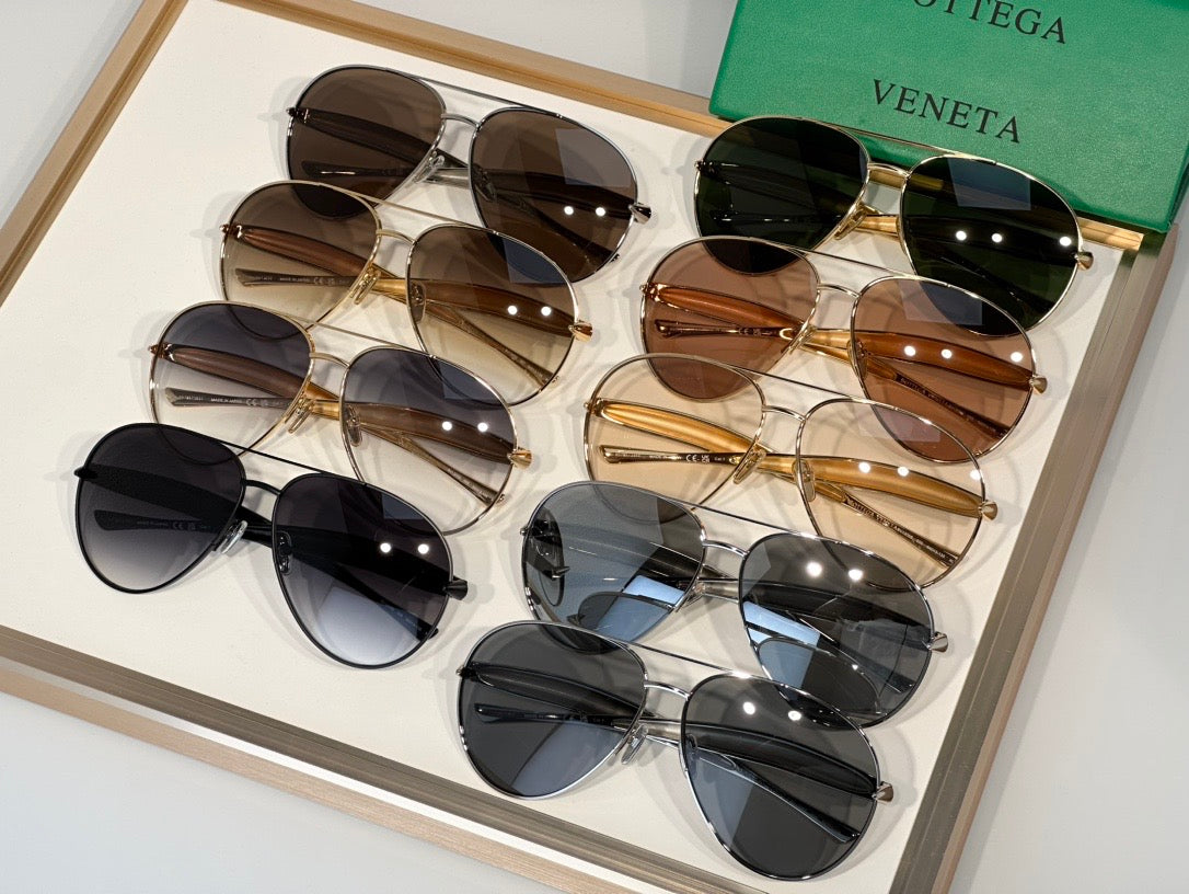 BOTTEGA VENETA BV1305S Unisex Sunglasses ✨ - buyonlinebehappy