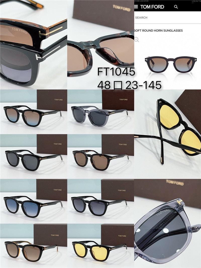 TOM FORD SOFT ROUND HORN SUNGLASSES {RETAIL PRICE $1690} - buyonlinebehappy