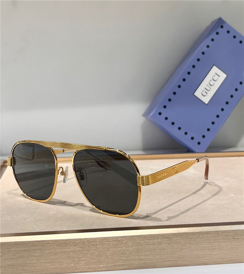 GUCCI NAVIGATOR FRAME GG1514S Aviator Sunglasses ✨ - buyonlinebehappy