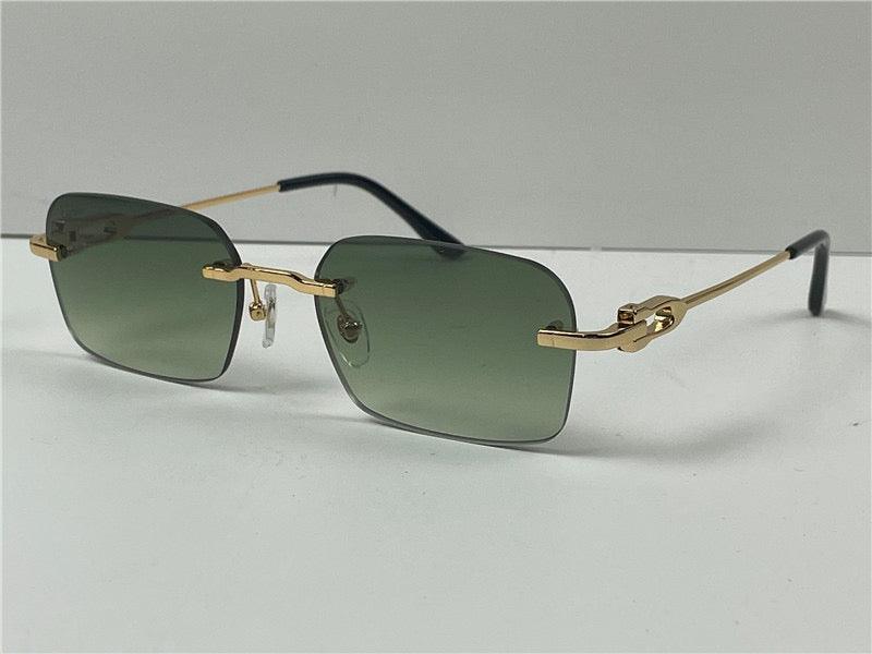 CARTIER CT0290 Gold-Silver Men's Sunglasses 👑 - buyonlinebehappy