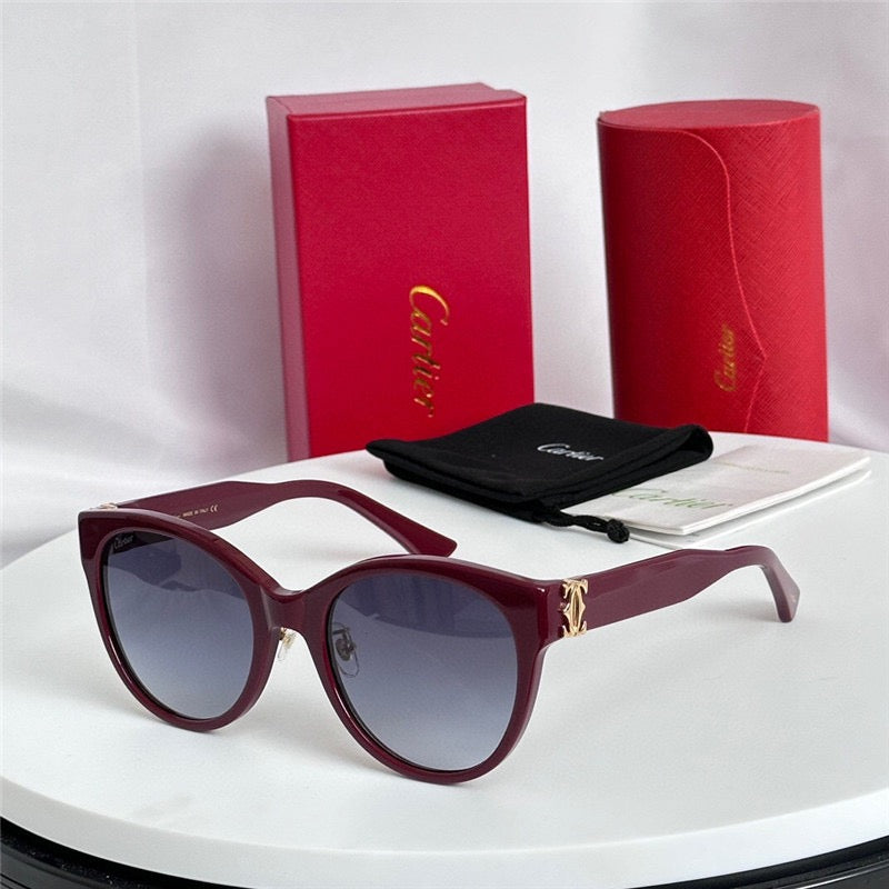 Cartier Acetate frame Women's Sunglasses CT0438SA  🐆 - buyonlinebehappy