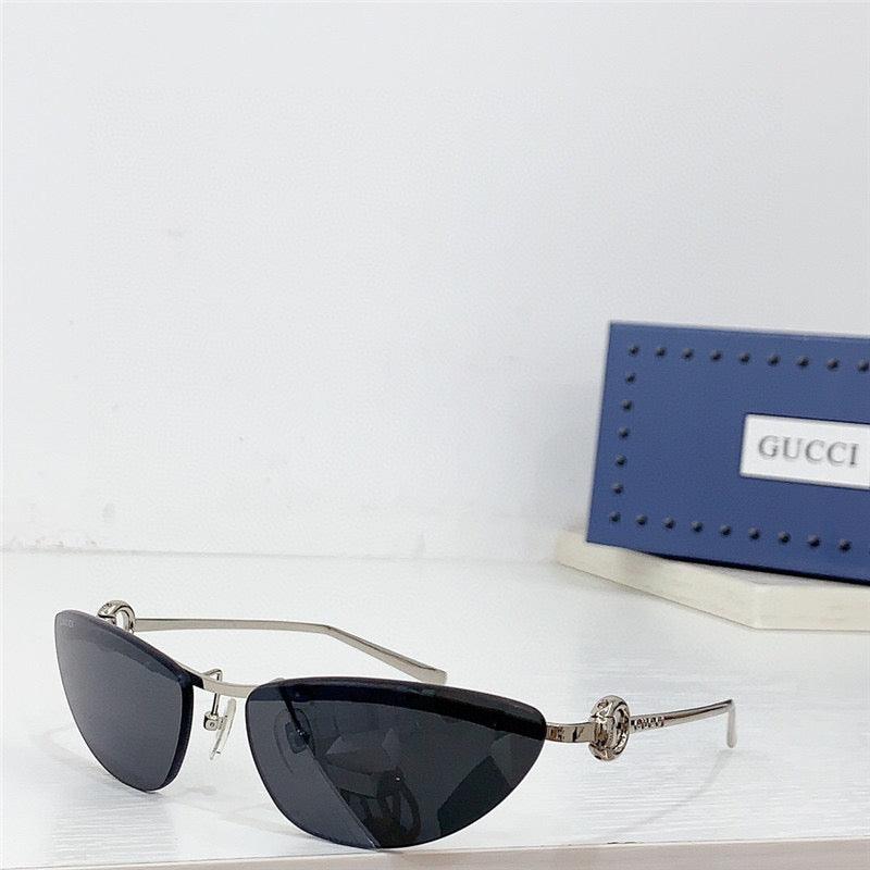 GUCCI Rectangular Frame 2024 in metal frame New Season GG1701 Sunglasses ✨ - buyonlinebehappy