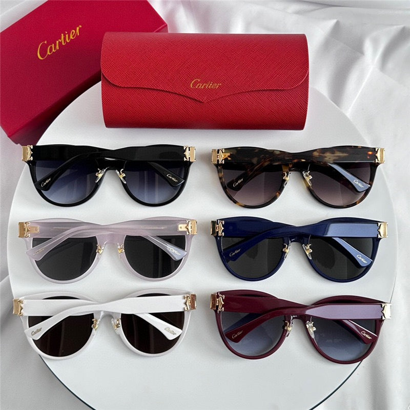 Cartier Acetate frame Women's Sunglasses CT0438SA  🐆 - buyonlinebehappy