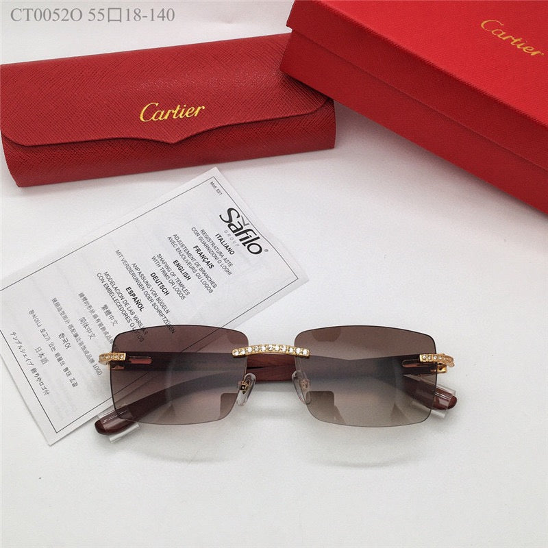 CARTIER CT0052O Sunglasses with diamonds $3500  ✨ - buyonlinebehappy