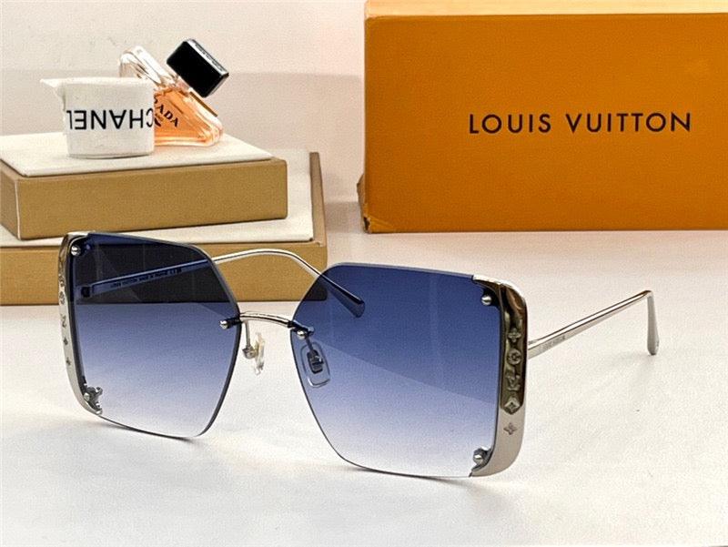 Louis Vuitton Z1994U LV Moon Metal Square Sunglasses Women's Sunglasses ✨ - buyonlinebehappy