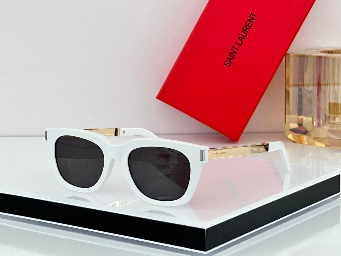 Saint Laurent Eyewear SL 582 square-frame Sunglasses✨ - buyonlinebehappy