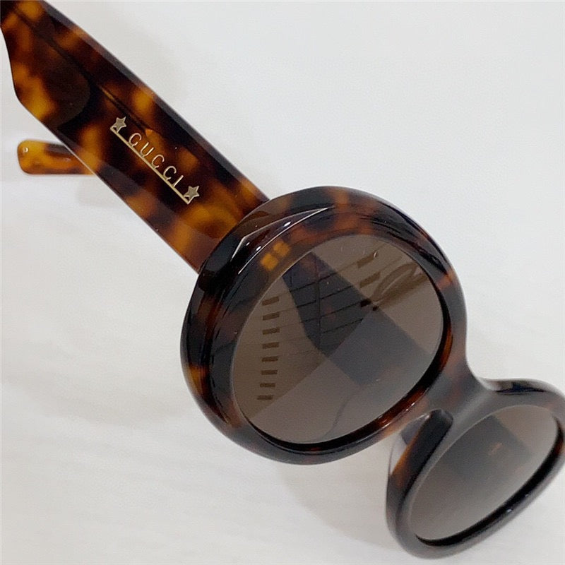 Gucci Oval Round Frame GG1587S Women's Sunglasses ✨ - buyonlinebehappy