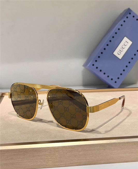 GUCCI NAVIGATOR FRAME GG1514S Aviator Sunglasses ✨ - buyonlinebehappy