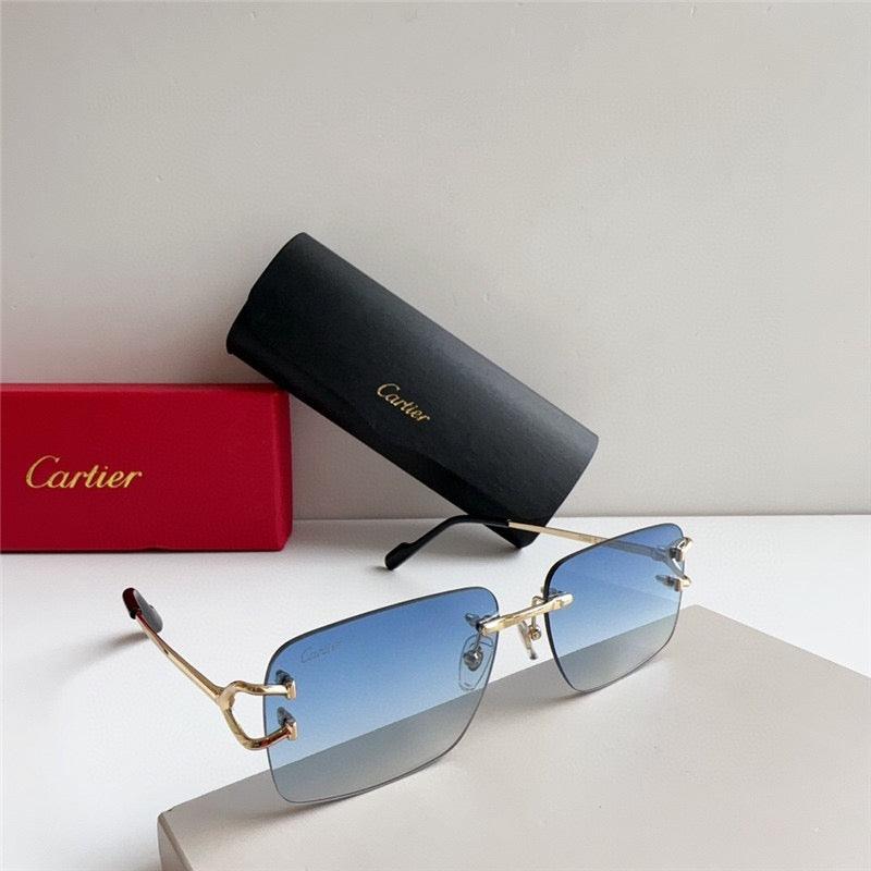 1 Cartier SIGNATURE C DE Style Sunglasses 57mm 14 lens Color - buyonlinebehappy