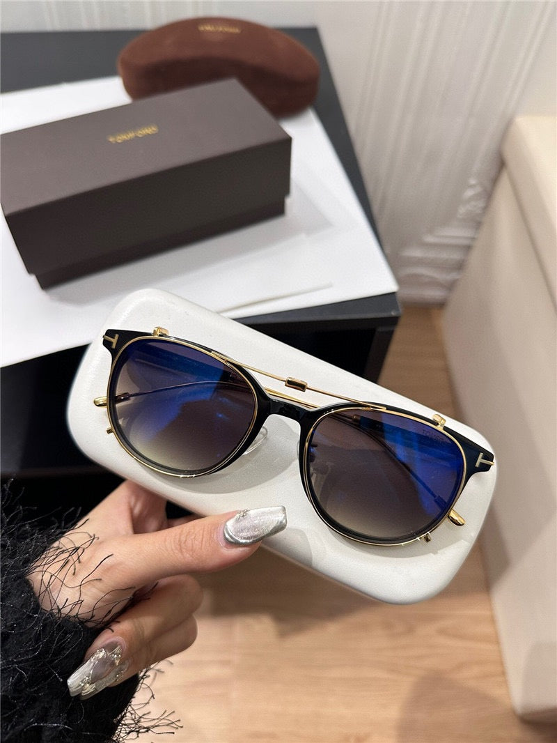 TOM FORD SOFT ROUND FT5644 Sunglasses 🔱 - buyonlinebehappy