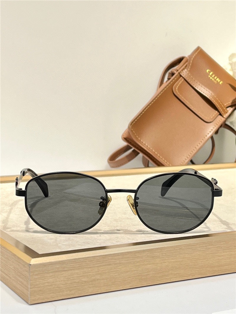 CELINE Triomphe Metal Racer CL 40069 Sunglasses ✨ - buyonlinebehappy